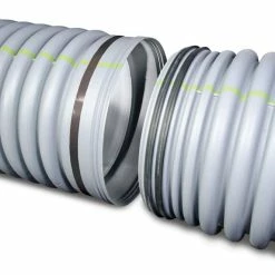 Discount 🤩 Advanced Drainage Systems SaniTite® 21 in. x 20 ft. Plastic Dual Wall Polyethylene Corrugated Solid Pipe ✔️
