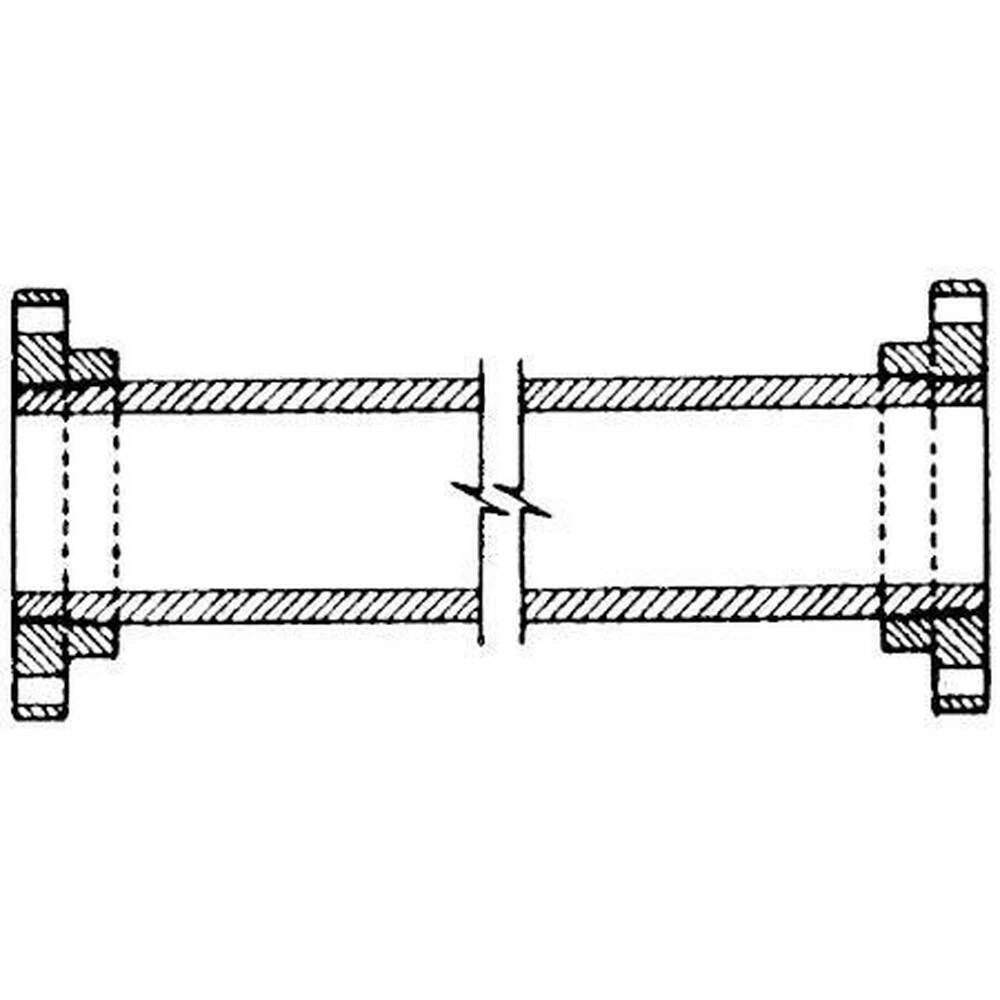 Best deal ❤️ Custom Fab 3 ft. x 12 in. Bituminous Tar 🧥 Coated Flanged Ductile Iron Pipe 🧨 3 Best deal ❤️ Custom Fab 3 ft. x 12 in. Bituminous Tar 🧥 Coated Flanged Ductile Iron Pipe 🧨