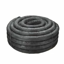 Hot Sale 🌟 Advanced Drainage Systems 4 in. x 100 ft. Plain End Plastic Drainage Pipe 😀