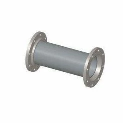 New 🔥 Us Pipe & Foundry Company 16 in. x 3-1/2 ft. x 0.43 in. Flanged 250# Powder 🧥 Coated Ductile Iron Pipe ⭐